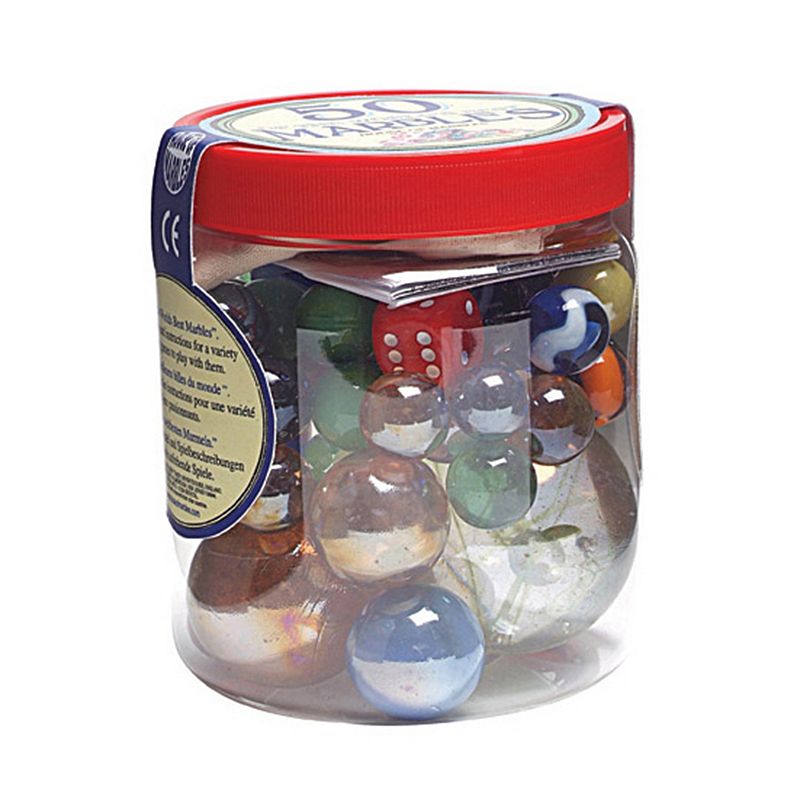 76578152 House of Marbles 50-pc. Marbles Tub, Multicolor sku 76578152