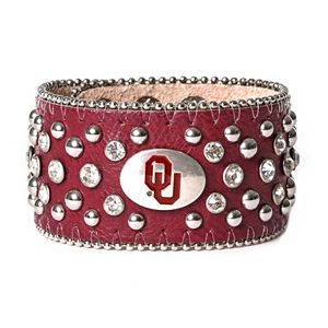 Women's Oklahoma Sooners Glitz Cuff Bracelet