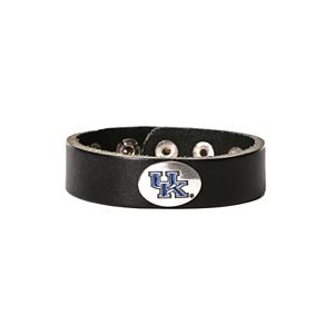 Women's Kentucky Wildcats Leather Concho Bracelet