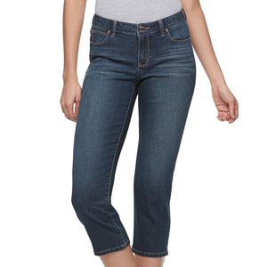 Women's Jennifer Lopez Cropped Straight-Leg Jeans