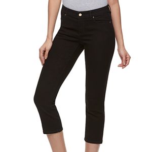 Women's Jennifer Lopez Straight-Leg Cropped Jeans