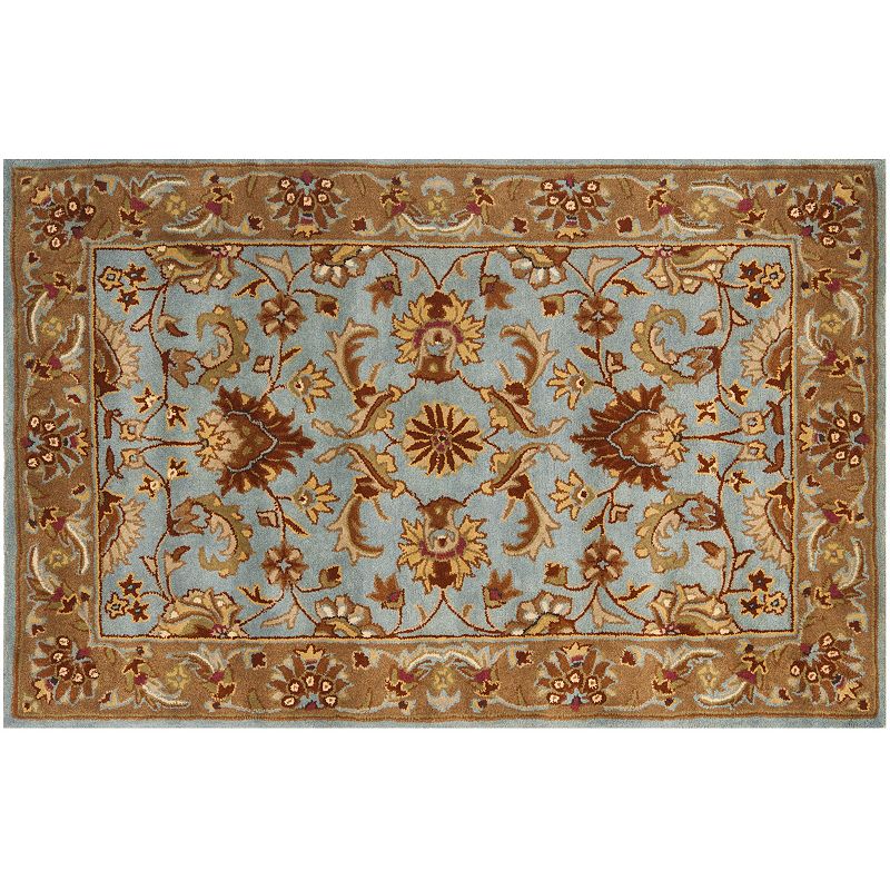 Safavieh Heritage Genoa Framed Floral Wool Rug, Multicolor, 6X9 Ft