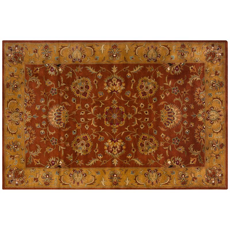 Safavieh Heritage Belgrade Framed Floral Wool Rug, Multicolor, 4X6 Ft