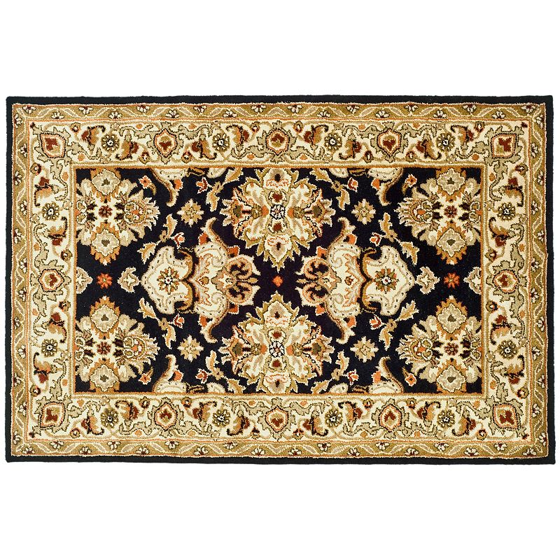 Safavieh Heritage Oslo Framed Floral Wool Rug, Multicolor, 6FT Sq