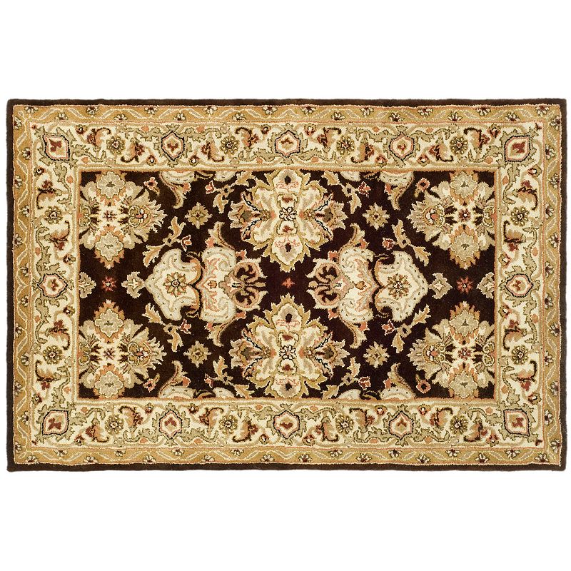 Safavieh Heritage Oslo Framed Floral Wool Rug, Multicolor, 2X12 Ft