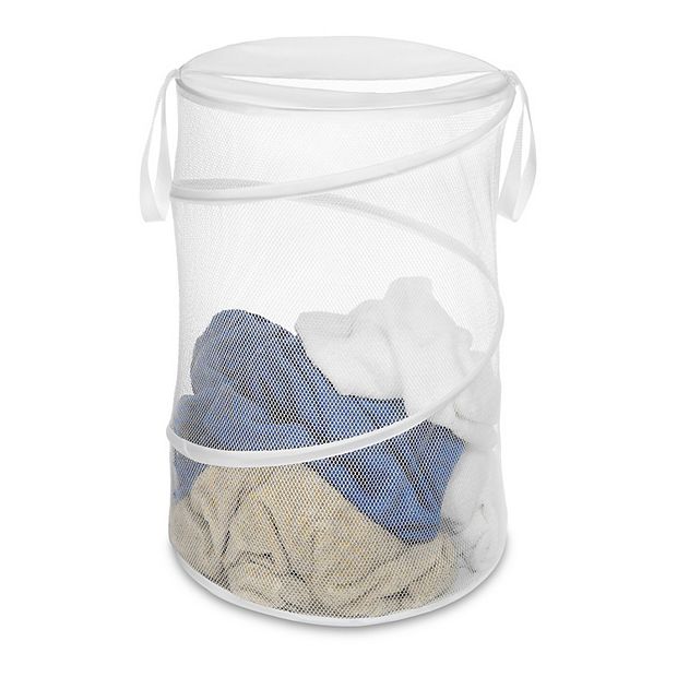 Whitmor Mesh Laundry Bag White, Household