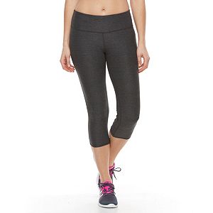 Petite Tek Gear® Lattice-Back Capri Leggings