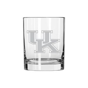 Boelter Kentucky Wildcats Satin-Etched Rocks Glass