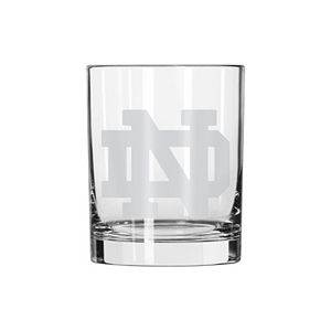 Boelter Notre Dame Fighting Irish Satin-Etched Rocks Glass
