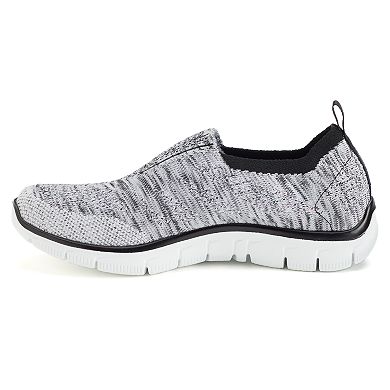 Skechers Relaxed Fit Empire Stretch Knit Gore Women's Slip On Shoes