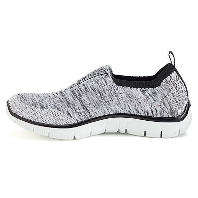 Kom langs om het te weten Indiener Ontbering Skechers Relaxed Fit Empire Stretch Knit Gore Collar Women's Slip On Shoes