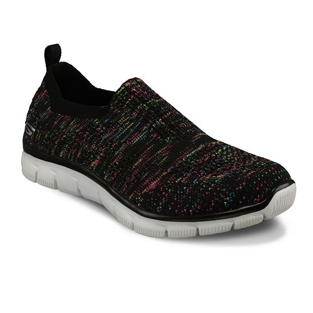 Skechers stretch knit 2025 slip on womens