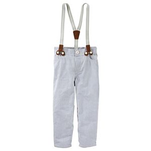 Toddler Boy OshKosh B'gosh® Seersucker Suspender Pants