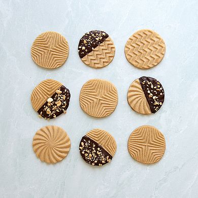 Nordic Ware Geo Heirloom Cookie Stamps
