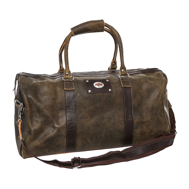 Oklahoma State Cowboys Premium Weekender Duffle Bag, Brown