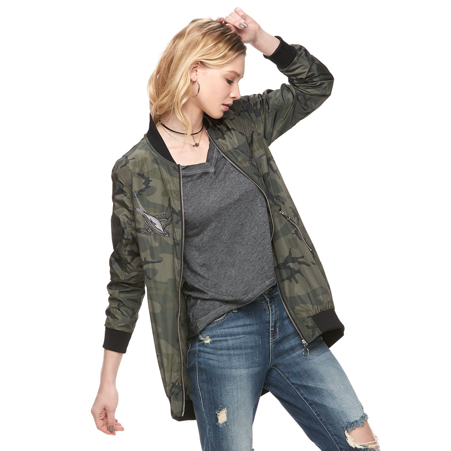 kohls camo jacket