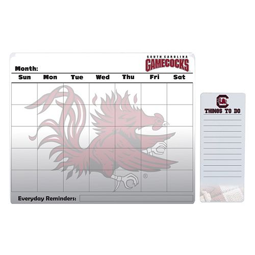 South Carolina Gamecocks Dry Erase Calendar & To-Do List Pad Set