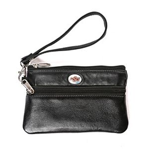 Oklahoma State Cowboys Leather Wristlet