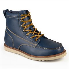 Blue best sale boots mens