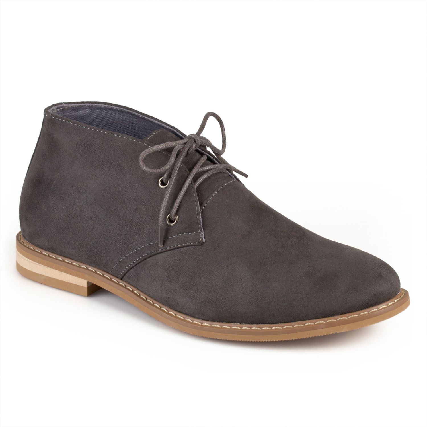 mens grey suede chukka boots