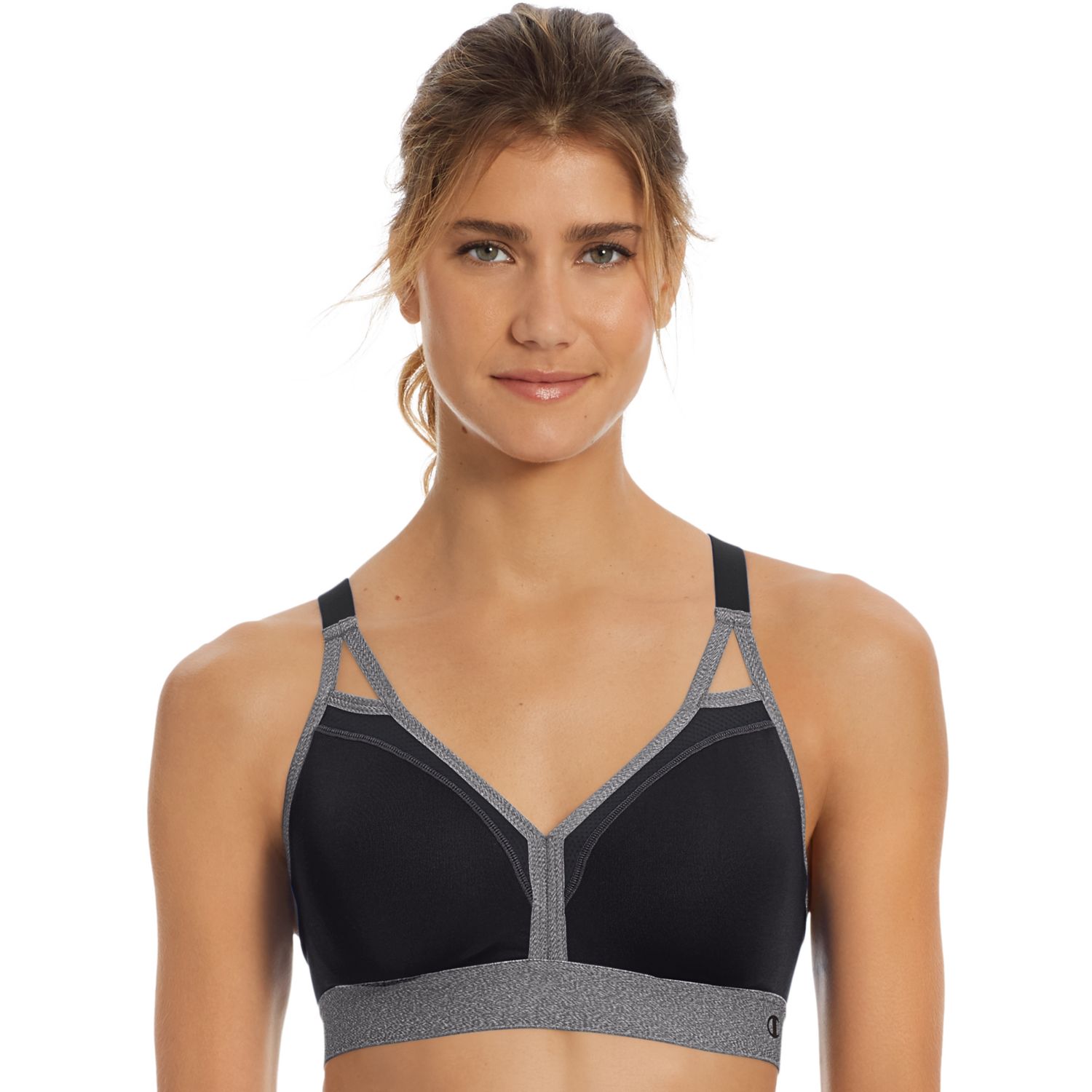 champion women's curvy strappy sports bra