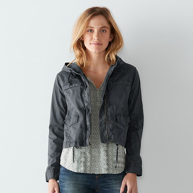 Women's Sonoma Goods For Life® Twill Utility Jacket