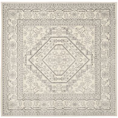 Safavieh Adirondack Cyan Framed Floral Rug