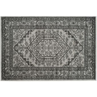 Safavieh Adirondack Cyan Framed Floral Rug