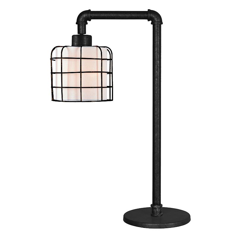 Kenroy Home Steel Table Lamp, Brown