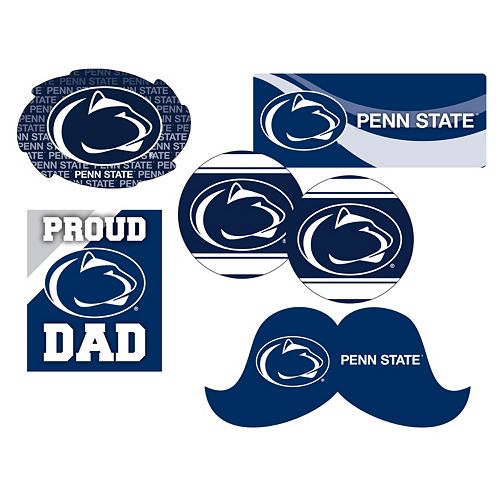 Penn State Nittany Lions Proud Dad 6-Piece Decal Set