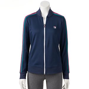 Women's FILA SPORT® Stripe Zip Up Jacket