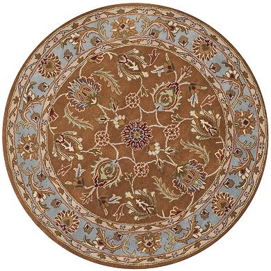 Safavieh Heritage Tallinn Framed Floral Wool Rug