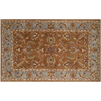 Safavieh Heritage Tallinn Framed Floral Wool Rug