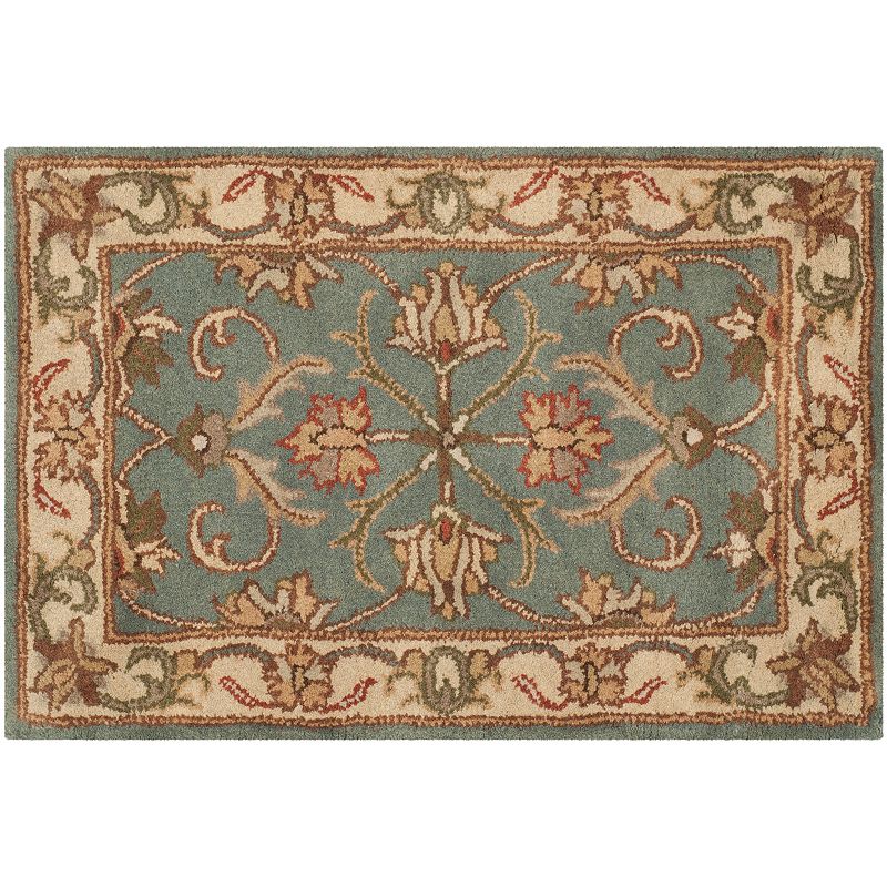 Safavieh Heritage Evora Framed Floral Wool Rug, Multicolor, 4X6 Ft