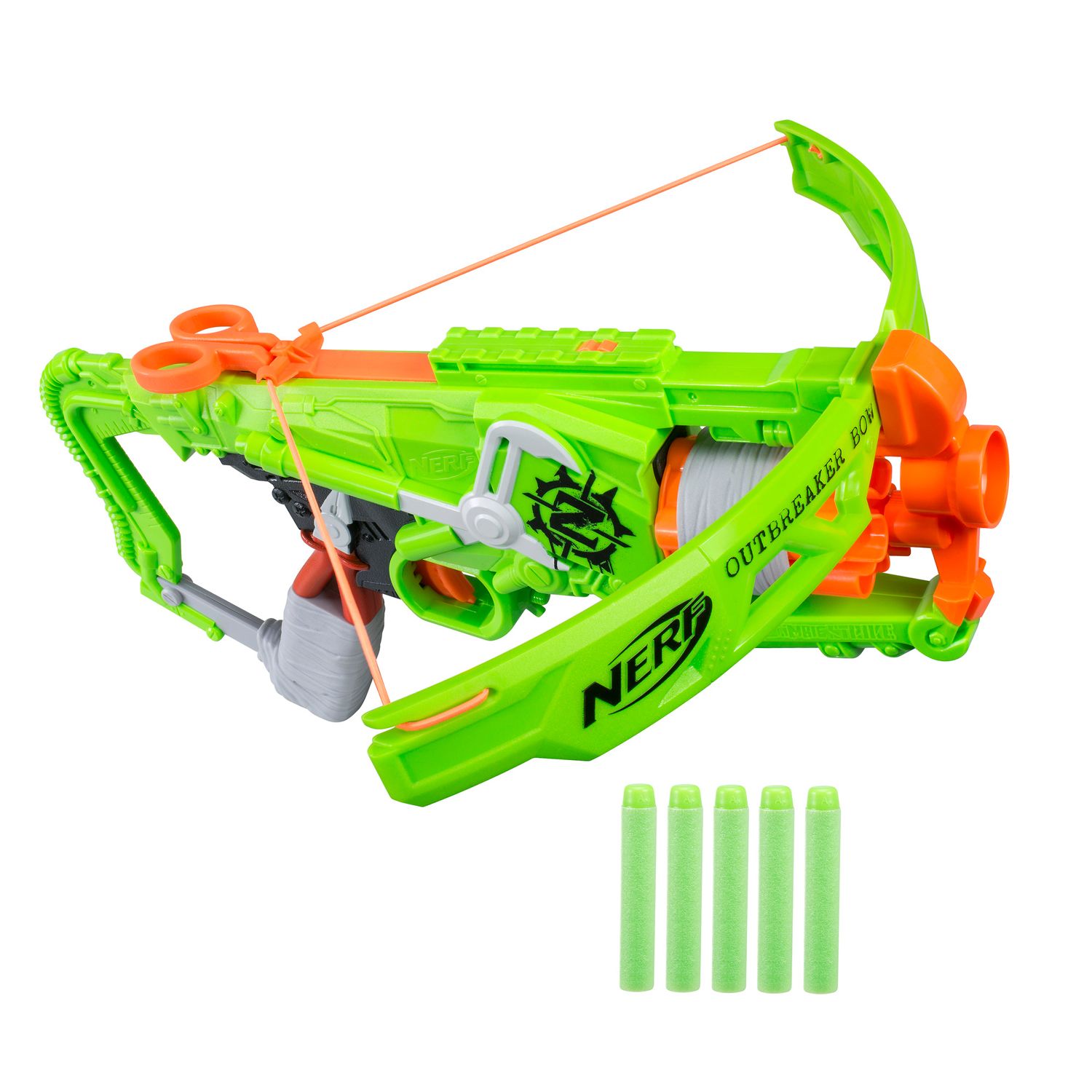 nerf zombie strike outbreaker bow target