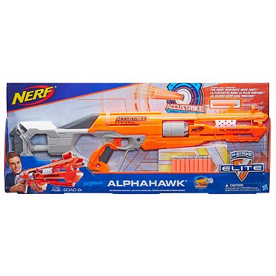 人気ブラドン Nerf Blaster AlphaHawk Series AccuStrike Elite N-Strike トイガン