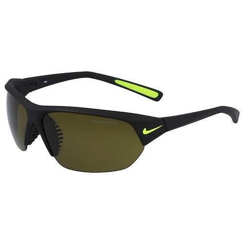 Mens Nike Skylon Ace Semirimless Wrap Sunglasses 