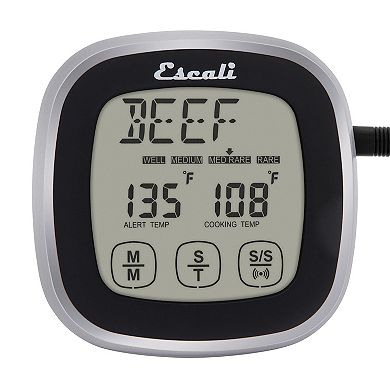 Escali Touch Screen Thermometer & Timer