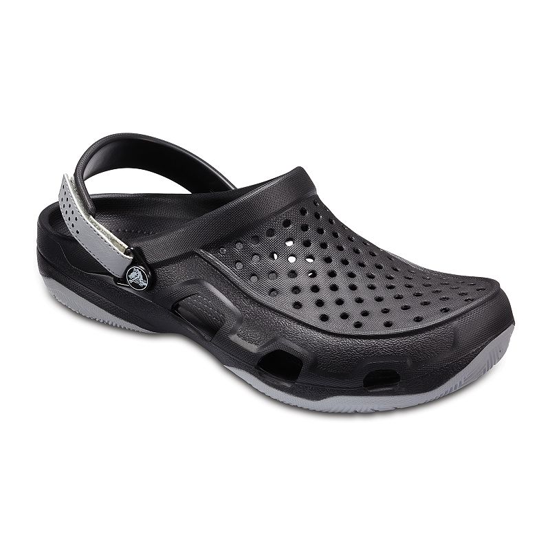 UPC 191448119178 product image for Crocs Swiftwater Deck Men's Clogs, Size: 12, White | upcitemdb.com