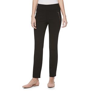 Juniors' Joe B Zipper-Pocket Skinny Pants