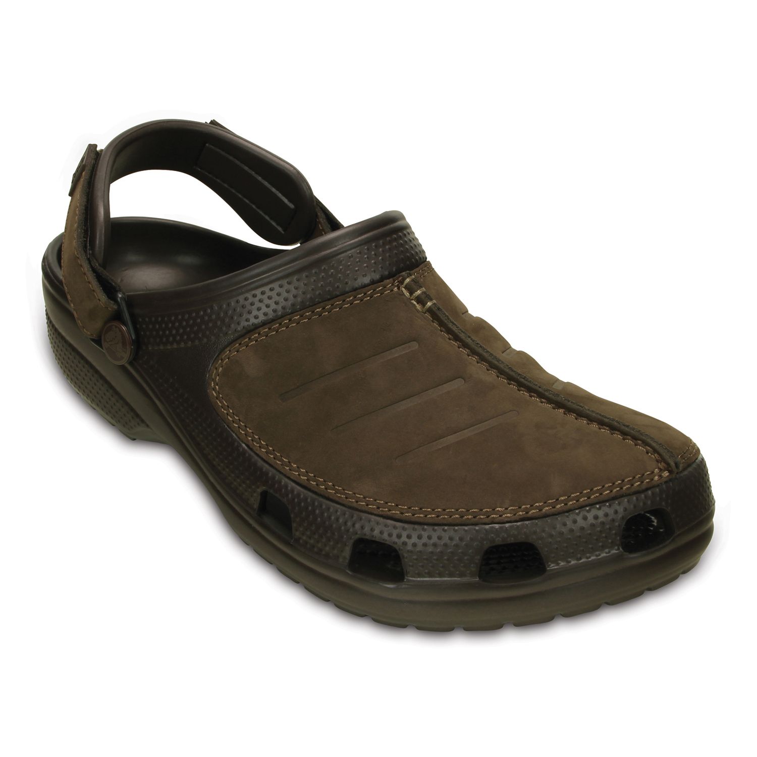leather crocs yukon
