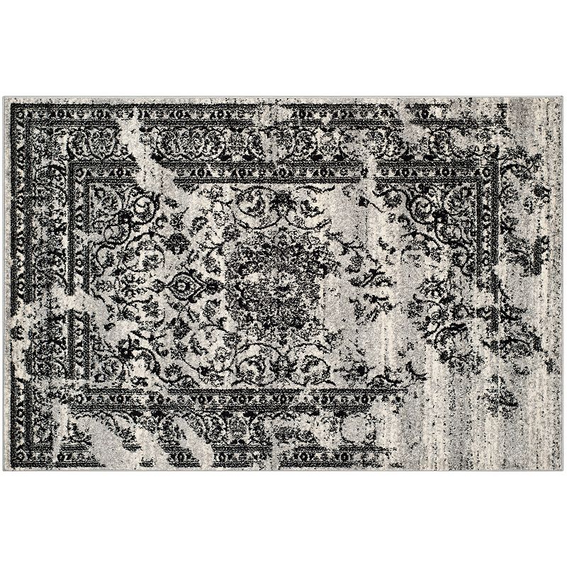 Safavieh Adirondack Caliope Framed Floral Rug, Multicolor, 8Ft Sq