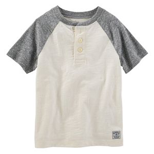 Boys 4-8 OshKosh B'gosh® Slubbed Henley Tee