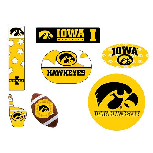 Iowa Hawkeyes Tailgate 6-Piece Magnet Set