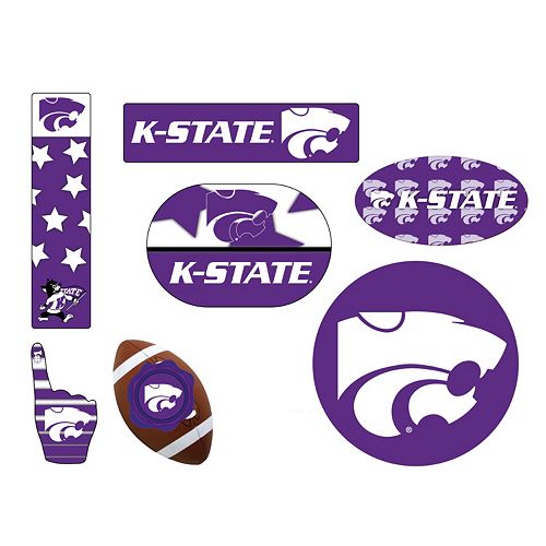 Kansas State Wildcats Tailgate 6-Piece Magnet Set