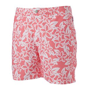 Men's Cole Slim-Fit Floral Hybrid Swim Shorts