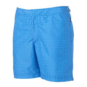 Men's Cole Slim-Fit Heathered Hybrid Swim Shorts