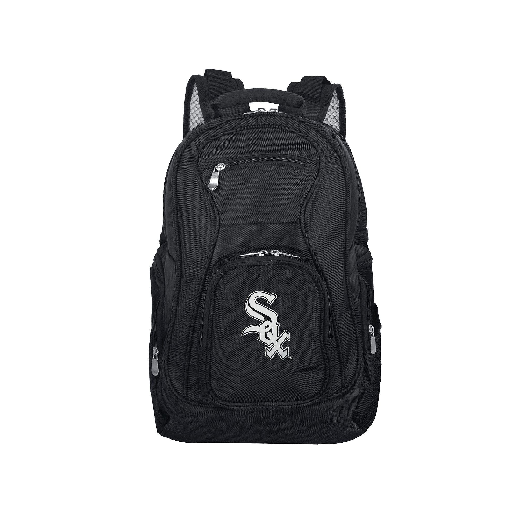 Chicago White Sox Logo Premium Laptop Backpack, Black