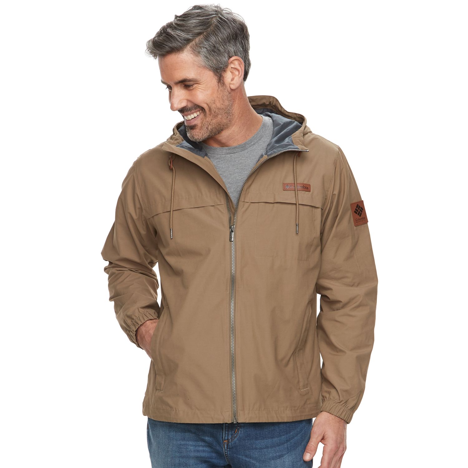 columbia rockwell falls windbreaker mens