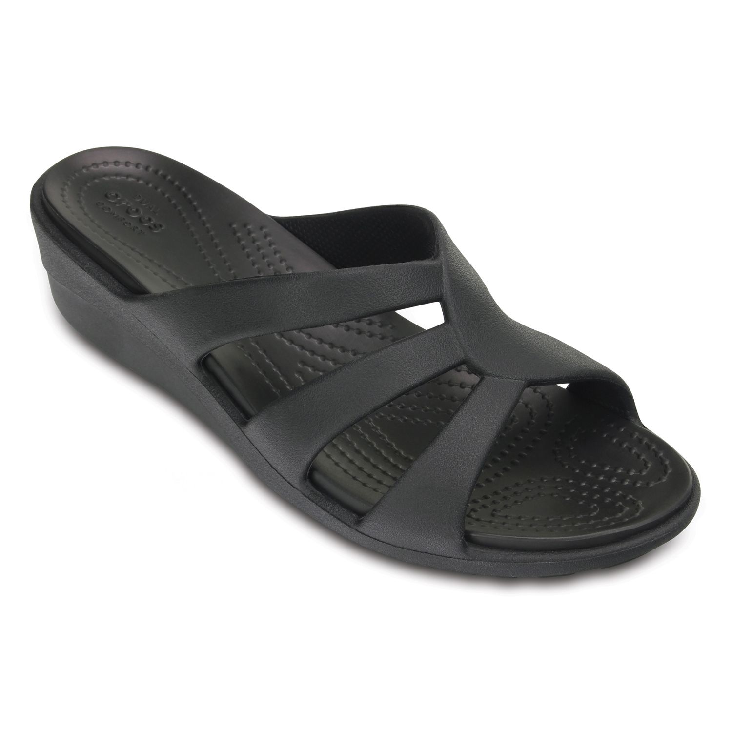 crocs sanrah black